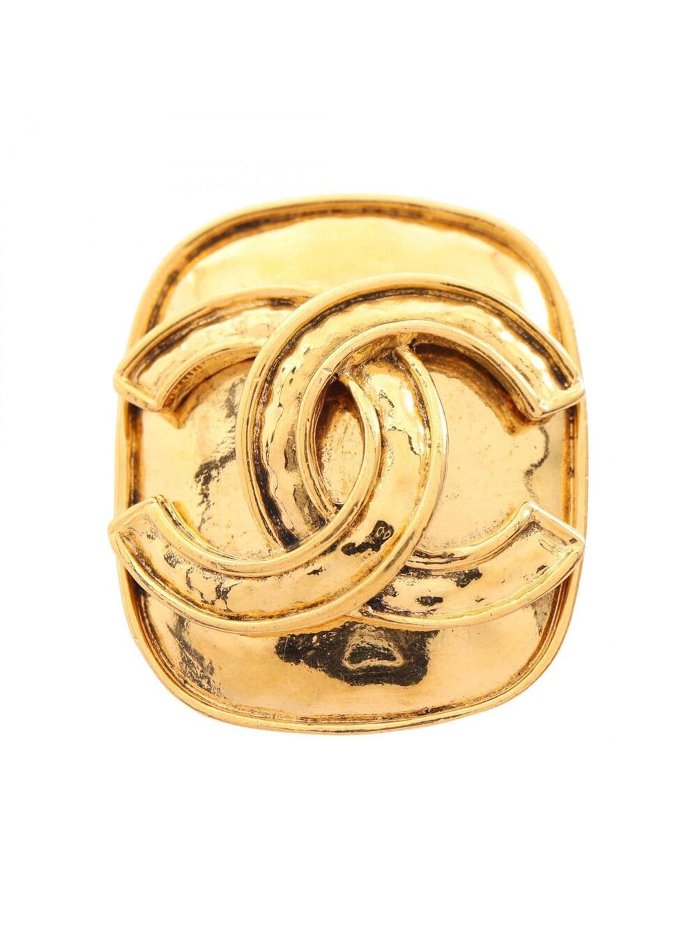 Chanel Cc Logo Brooch Metal #347192C96B